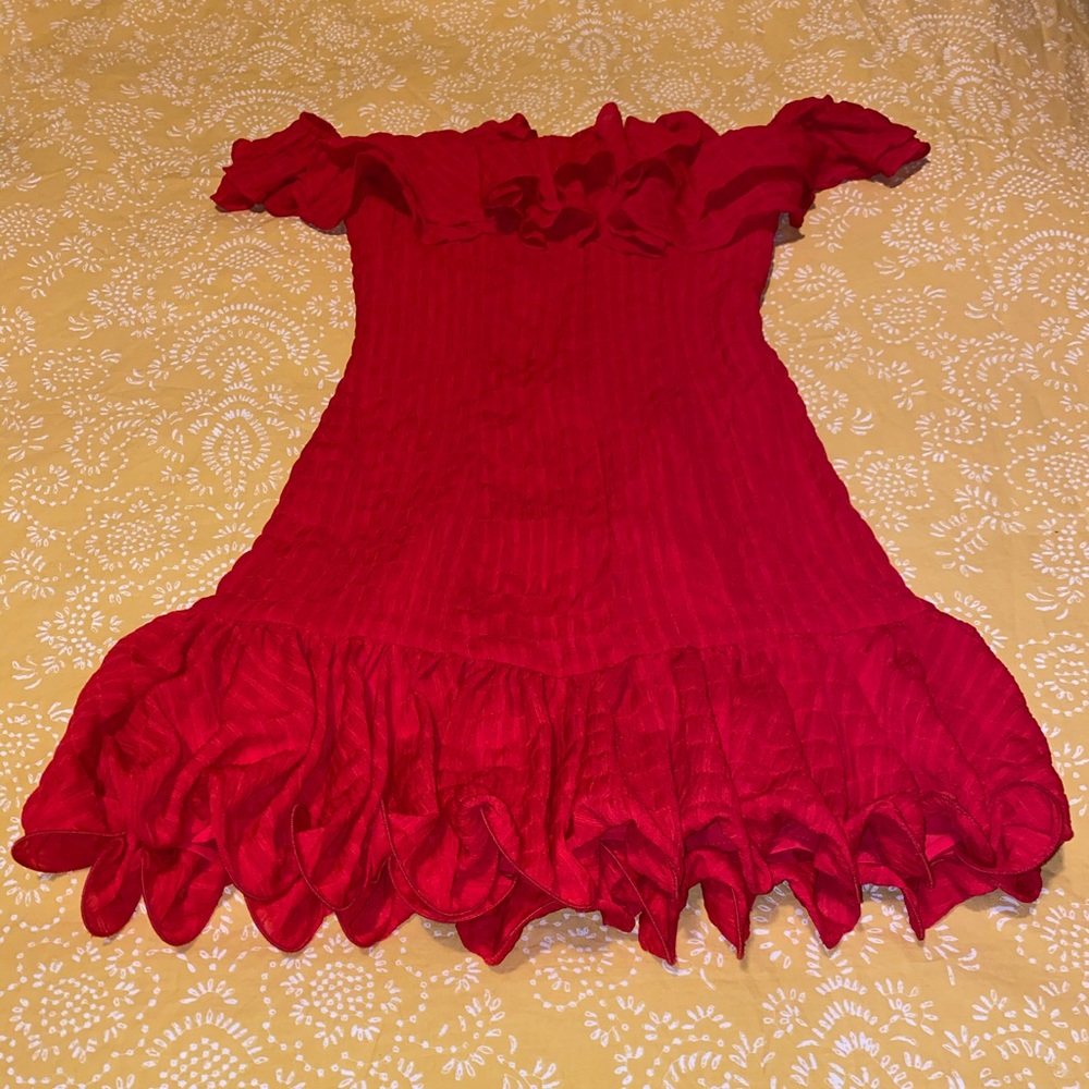 Red mini dress (Hello Molly)